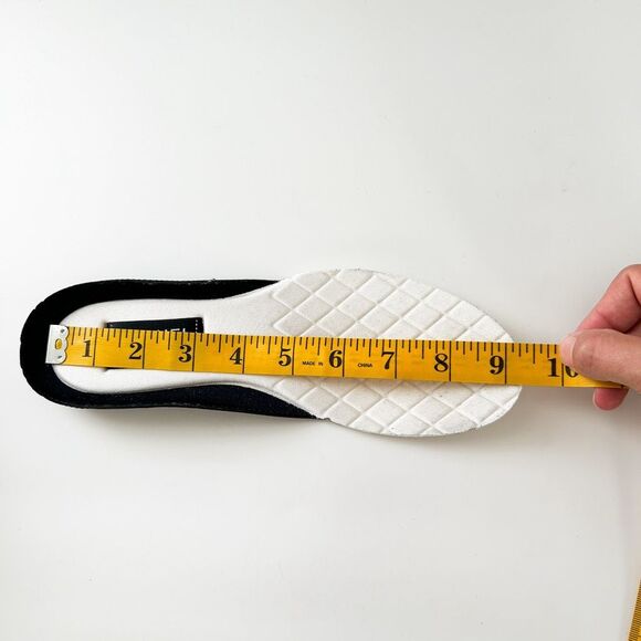 Chanel CC Tennis Shoes Suede Knit Trainer Sneaker Eu 38 US 7-7.5 - Picture 12 of 12